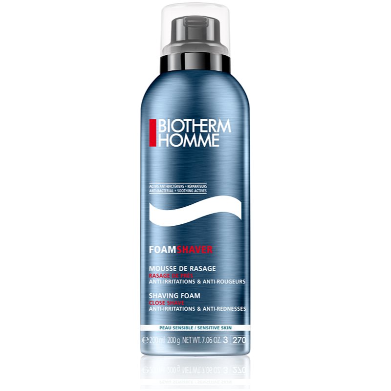 Biotherm Homme pena za britje za občutljivo kožo 200 ml