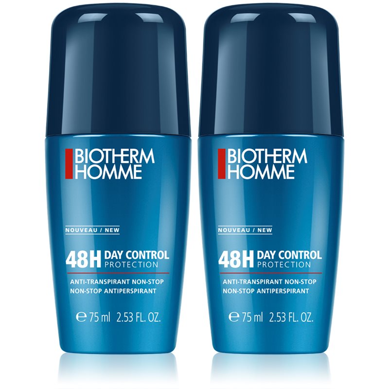 

Biotherm Homme 48h Day Control кульковий антиперспірант (Подвійна упаковка) для чоловіків