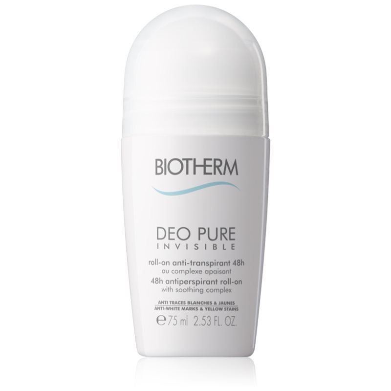 Biotherm Deo Pure Invisible antiperspirant roll-on 48h  75 ml