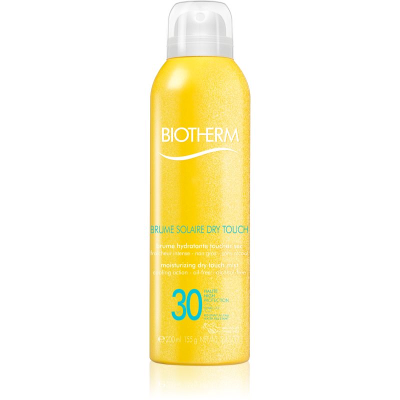 

Biotherm Brume Solaire Dry Touch зволожуючий спрей для засмаги з матуючим ефектом SPF 30 водостійка