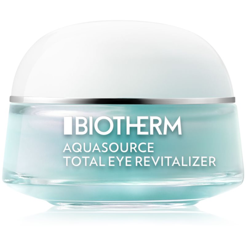 Biotherm Aquasource Total Eye Revitalizer eye treatment for dark circles and swelling with cooling e