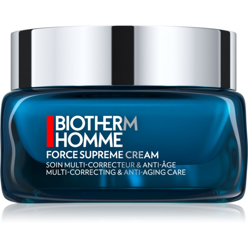Biotherm Homme Force Supreme megújító nappali krém az arcbőr regenerálására és megújítására uraknak 50 ml