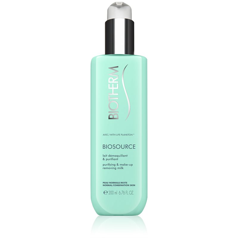 

Biotherm Biosource очищаюче молочко для зняття макіяжу для нормальної та змішаної шкіри