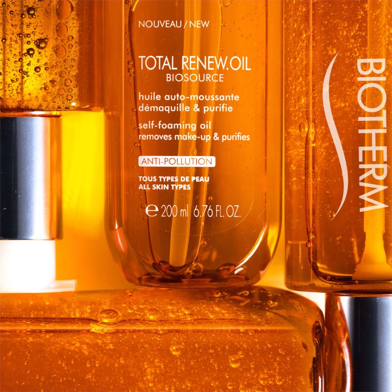 Biotherm Biosource Total Renew Oil olio detergente in schiuma 200 ml