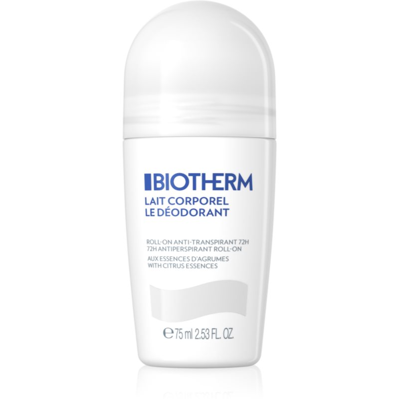 Biotherm Lait Corporel Le Déodorant Antitranspirant-Deoroller ohne Parabene 75 ml
