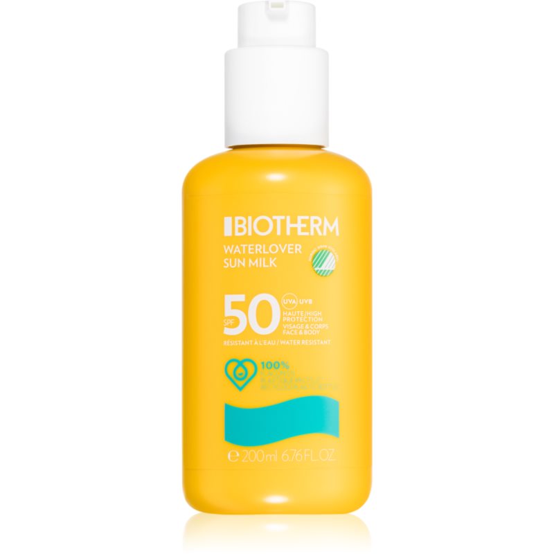 

Biotherm Waterlover Sun Milk водостійке молочко для засмаги SPF 50