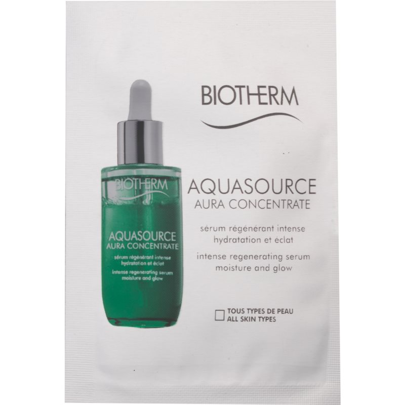 

Biotherm Aquasource Aura Concentrate відновлююча та зволожуюча сироватка