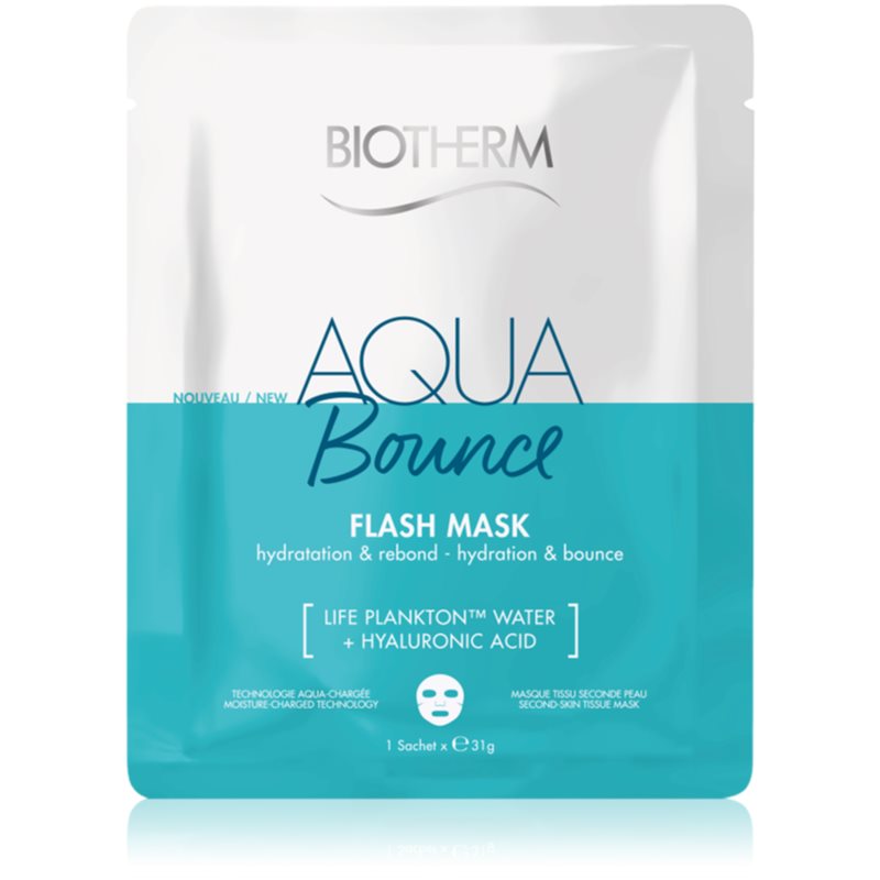 Biotherm Aqua Bounce Super Concentrate tekstilinė veido kaukė 35 ml