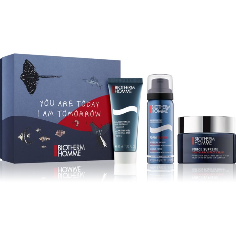 

Biotherm Homme Force Supreme подарунковий набір (для обличчя та зони вусів) для чоловіків