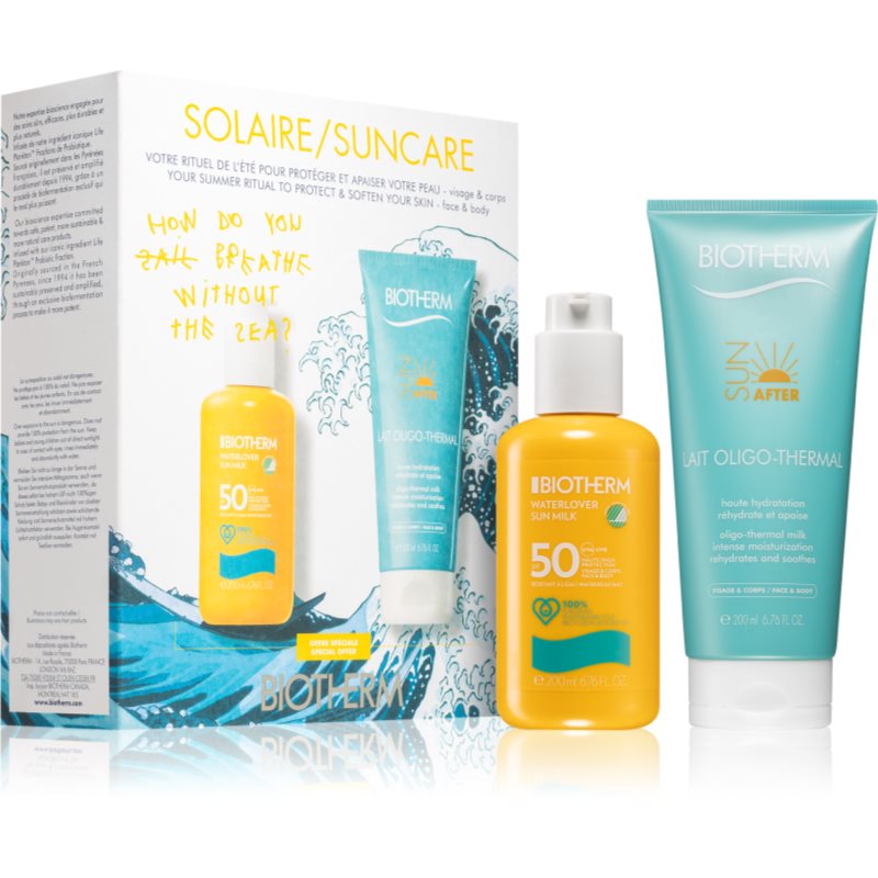 

Biotherm Waterlover Sun Milk вигідна упаковка (для засмаги)