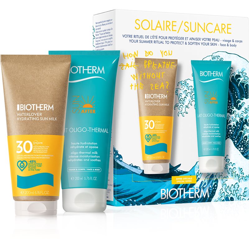 

Biotherm Waterlover Sun Milk вигідна упаковка (для засмаги)