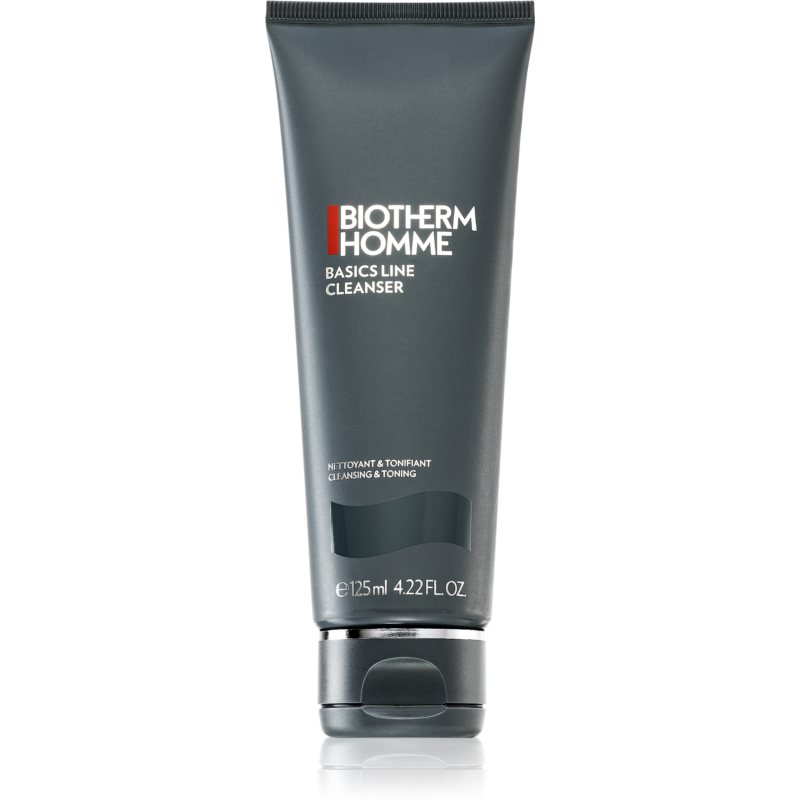 Biotherm Homme Basics Line очищаючий гель для шкіри обличчя без вмісту мила для чоловіків 125 мл