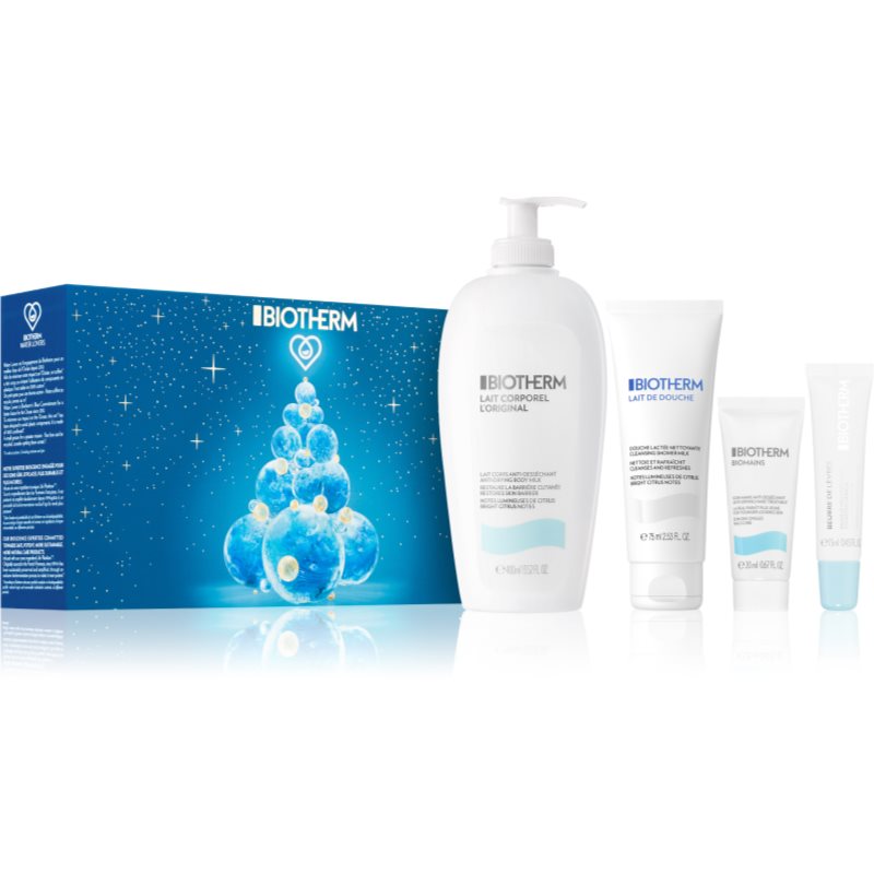 Biotherm Lait Corporel Holiday Edition gift set for women
