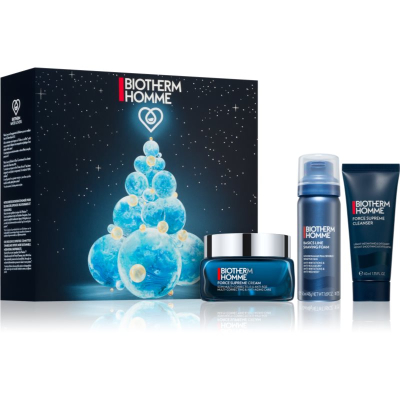 Photos - Cream / Lotion Biotherm Homme Force Supreme gift set for men 