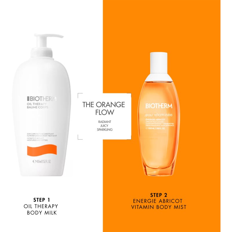 Biotherm Eau Vitaminée Énergie Abricot tělová mlha pro ženy 100 ml (obrázek 7)