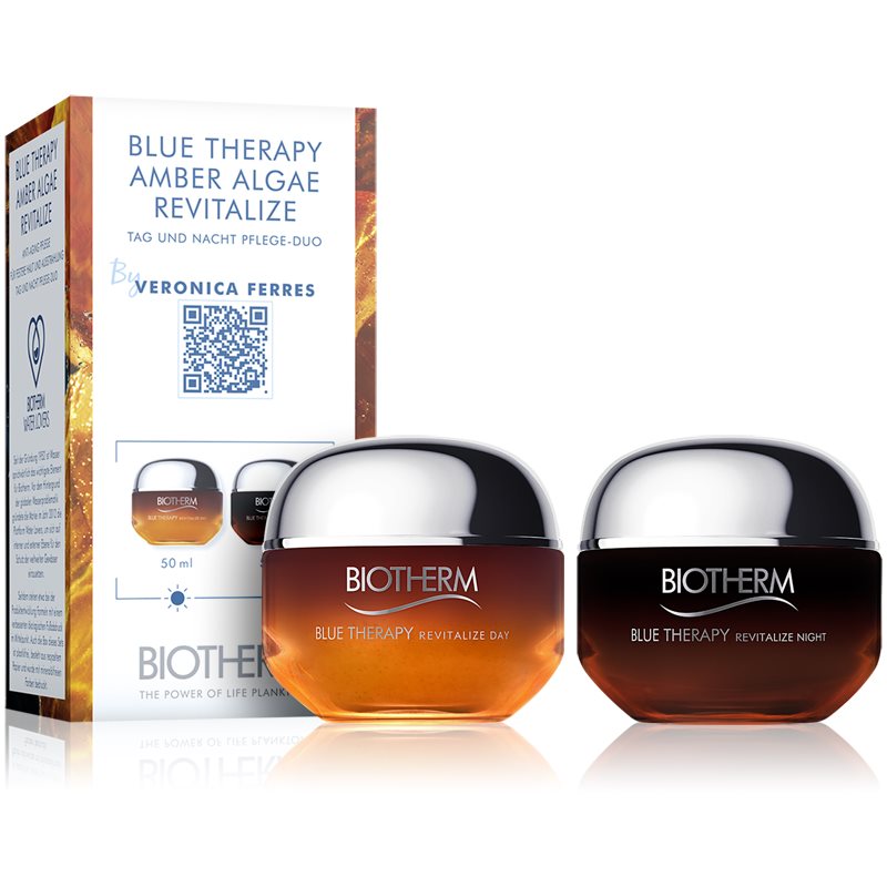 

Biotherm Blue Therapy Amber Algae Revitalize подарунковий набір I. (для регенерації та відновлення шкіри)