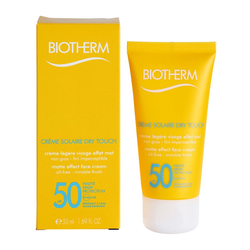 

Biotherm Crème Solaire Dry Touch сонцезахисний матуючий крем для обличчя SPF 50