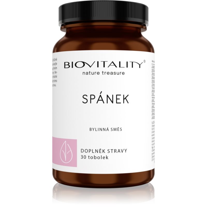 Biovitality Spánok tobolky pre pokojný spánok 30 tbl