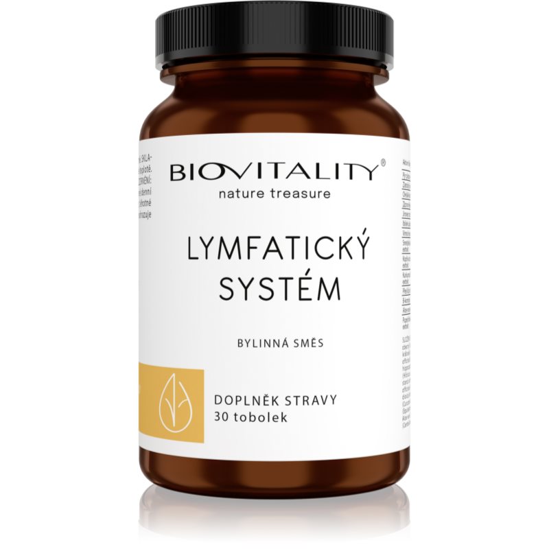 Biovitality Lymfatický systém tobolky na podporu detoxikácie organizmu 30 cps
