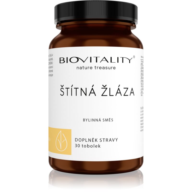 Biovitality Štítna žľaza tobolky pre správnu funkciu štítnej žľazy 30 tbl