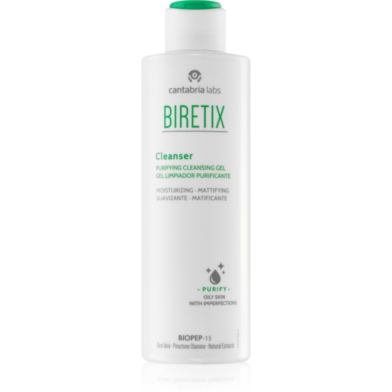 Biretix Cleansing очищуючий гель для змішаної та жирної шкіри 200 мл