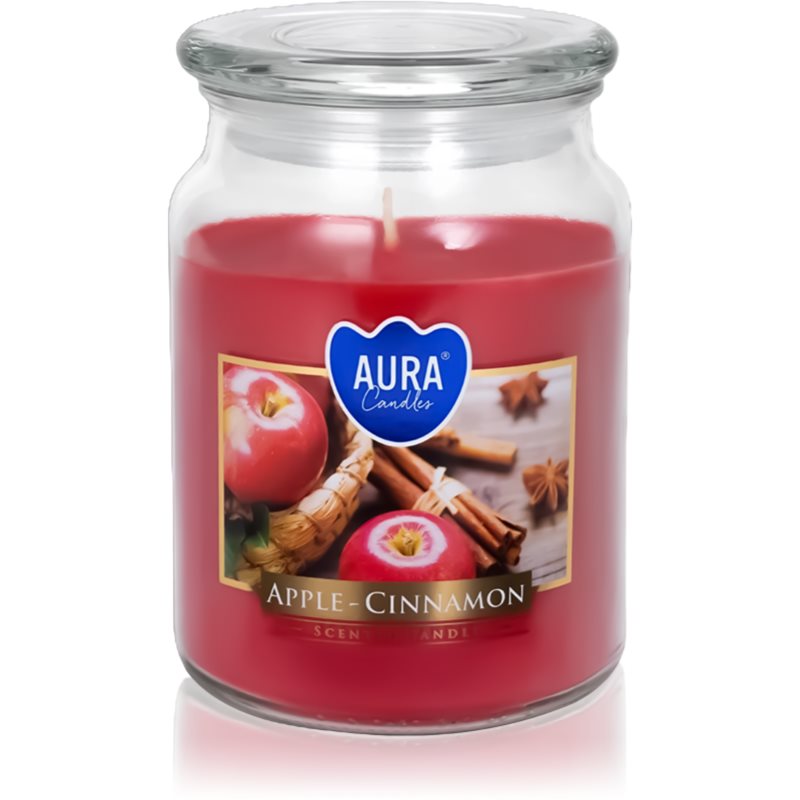 BISPOL Premium Line Apple - Cinnamon ароматна свещ 500 мл.
