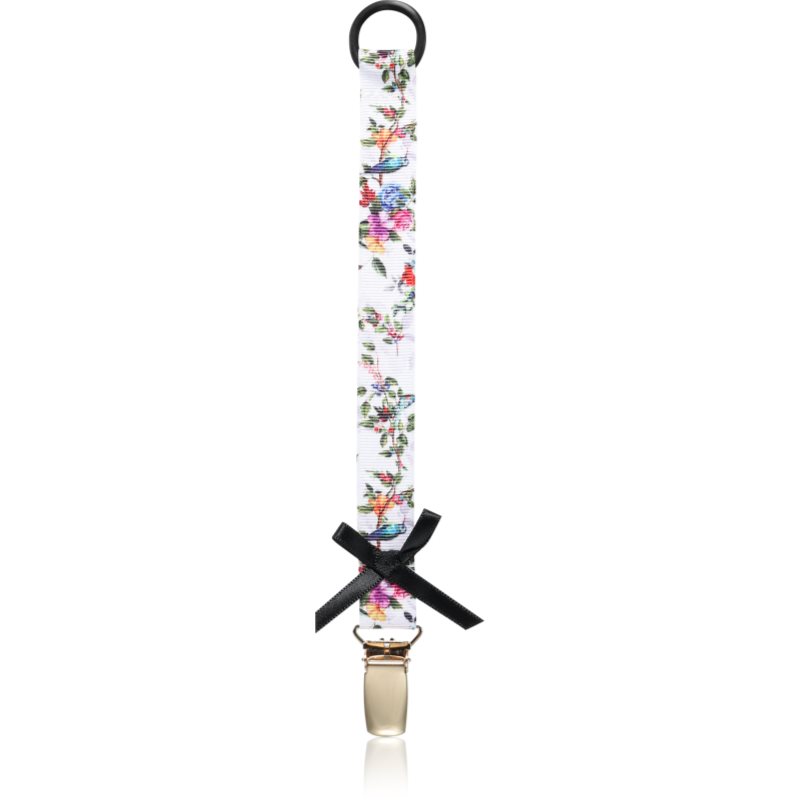 Bjällra of Sweden Bjällra of Sweden Pacifier Clip κλιπ πιπίλας Rose Garden 1 τμχ