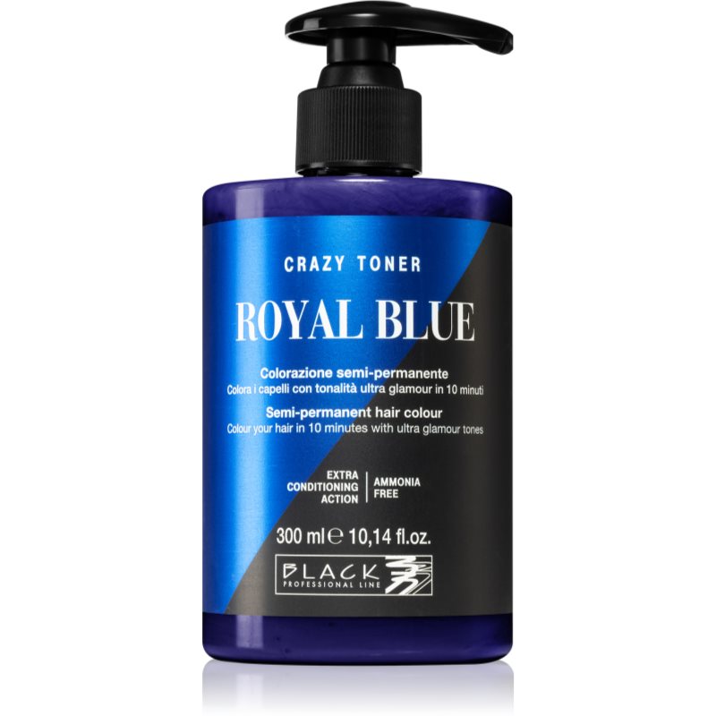 E-shop Black Professional Line Crazy Toner barevný toner Royal Blue 300 ml