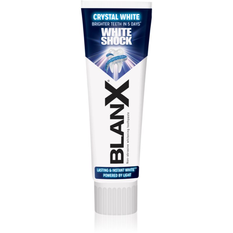 BlanX White Shock Instant White bleichende Zahnpasta 75 ml