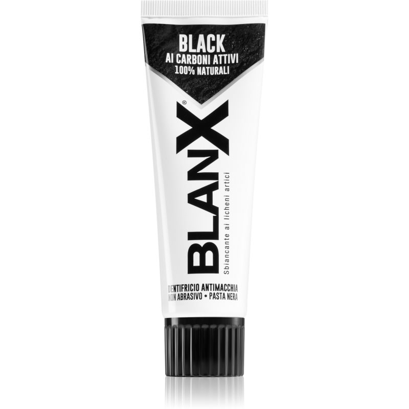 BlanX Black balinamoji dantų pasta su aktyvintosiomis anglimis 75 ml