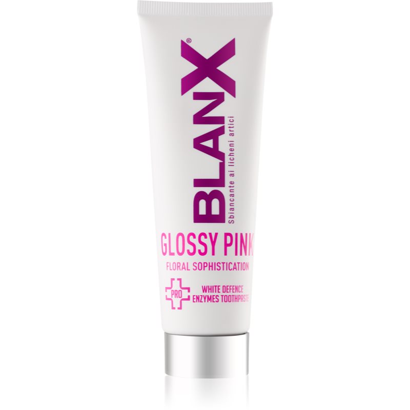 

BlanX PRO Glossy Pink відбілююча зубна паста проти жовтого відтінку