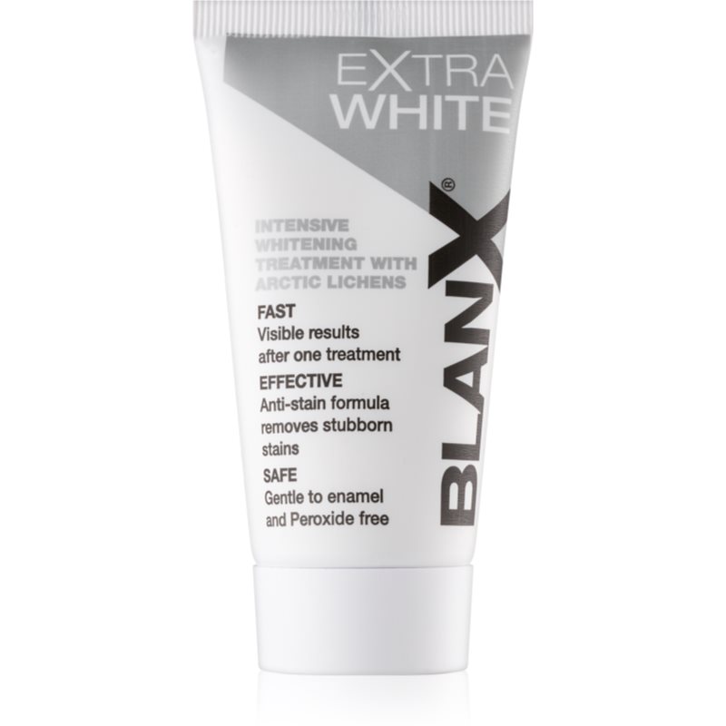 BlanX Extrawhite Tube balinamoji priežiūros priemonė nuo pigmentinių dėmių dantims 50 ml
