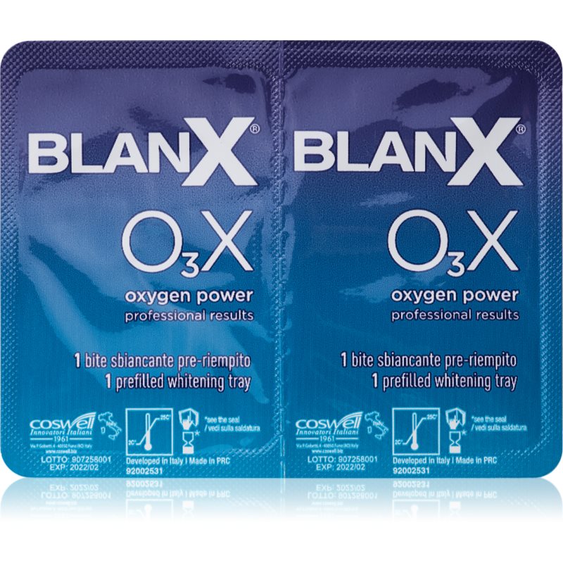 

BlanX O3X Trays набір пензликів для безпечного відбілювання та захисту емалі
