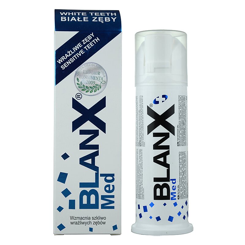 

BlanX Med відбілююча зубна паста для чутливих зубів
