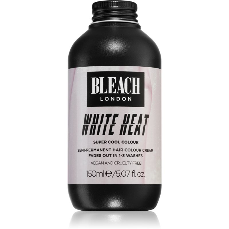 Bleach London Super Cool félig állandó hajfesték árnyalat White Heat 150 ml