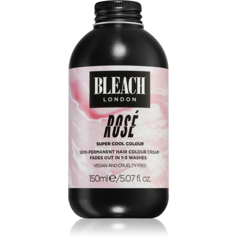 Bleach London Super Cool félig állandó hajfesték árnyalat Rosé 150 ml