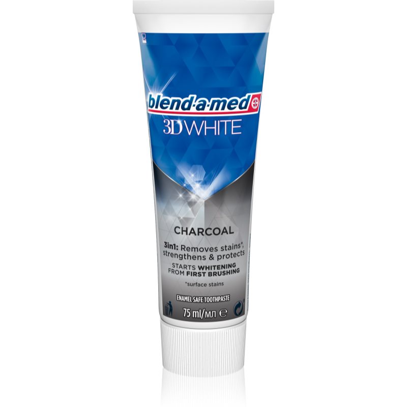 Blend-a-med 3D White Charcoal bleichende Zahnpasta mit Aktivkohle 75 ml