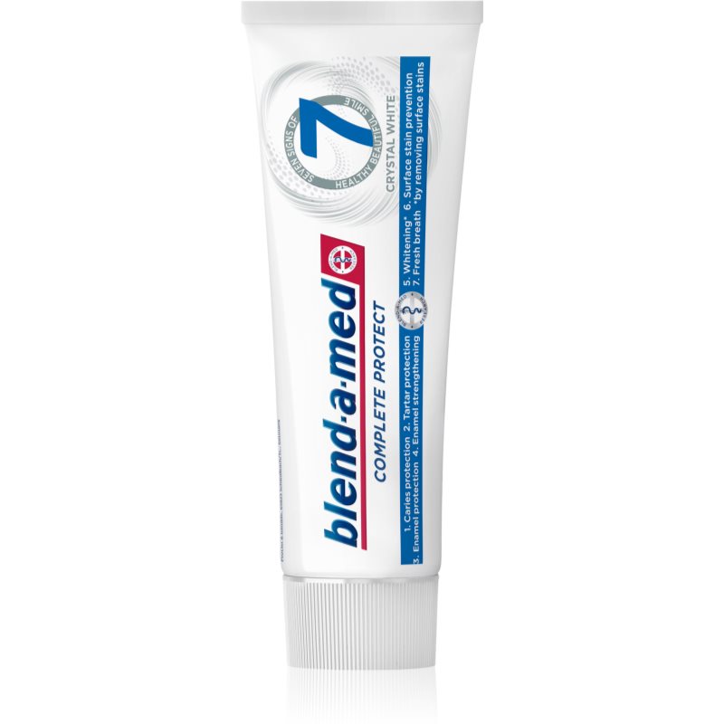 Blend-a-med Protect 7 Crystal White Toothpaste For Complete Tooth Protection 75 Ml