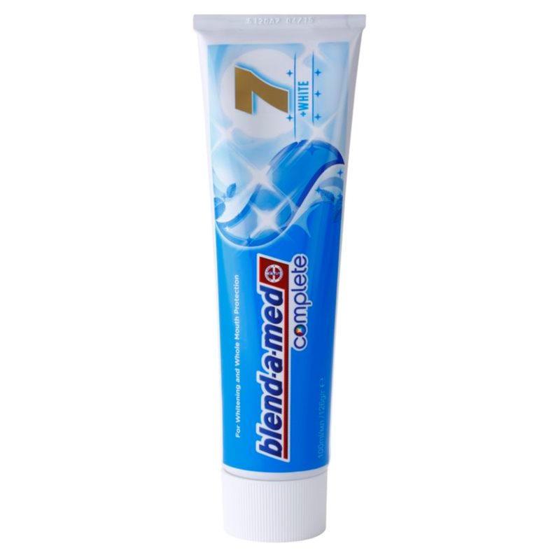 

Blend-a-med Complete 7 + White зубна паста для повноцінного захисту зубів