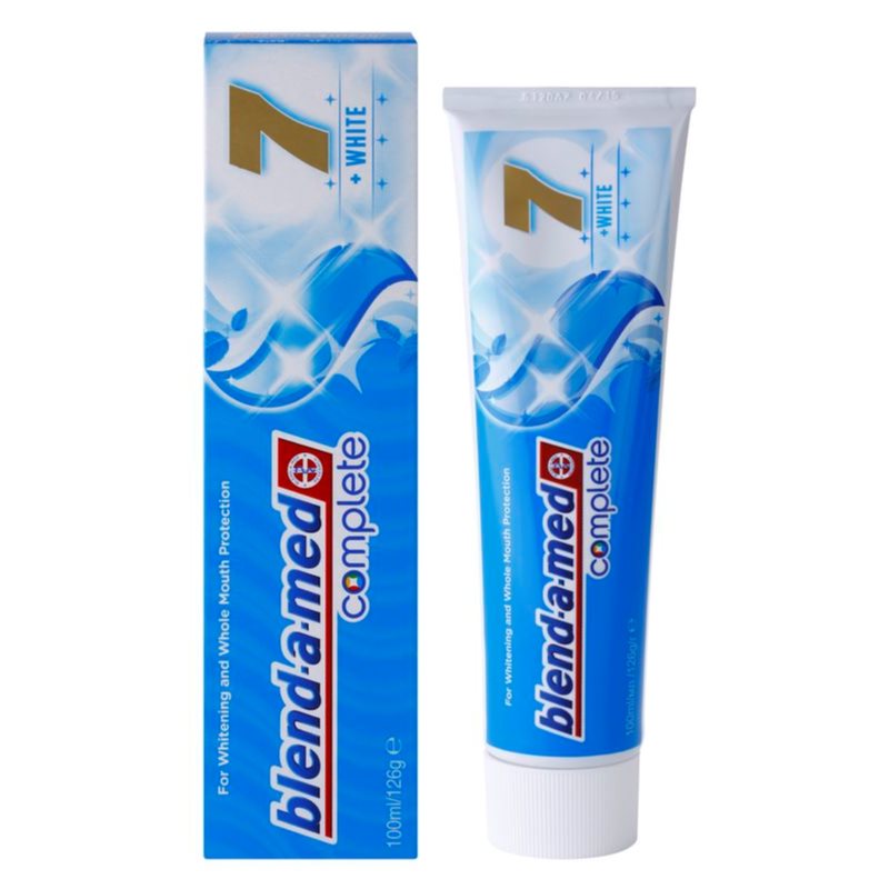 Blend-a-med Complete 7 + White зубна паста для повноцінного захисту зубів 100 мл