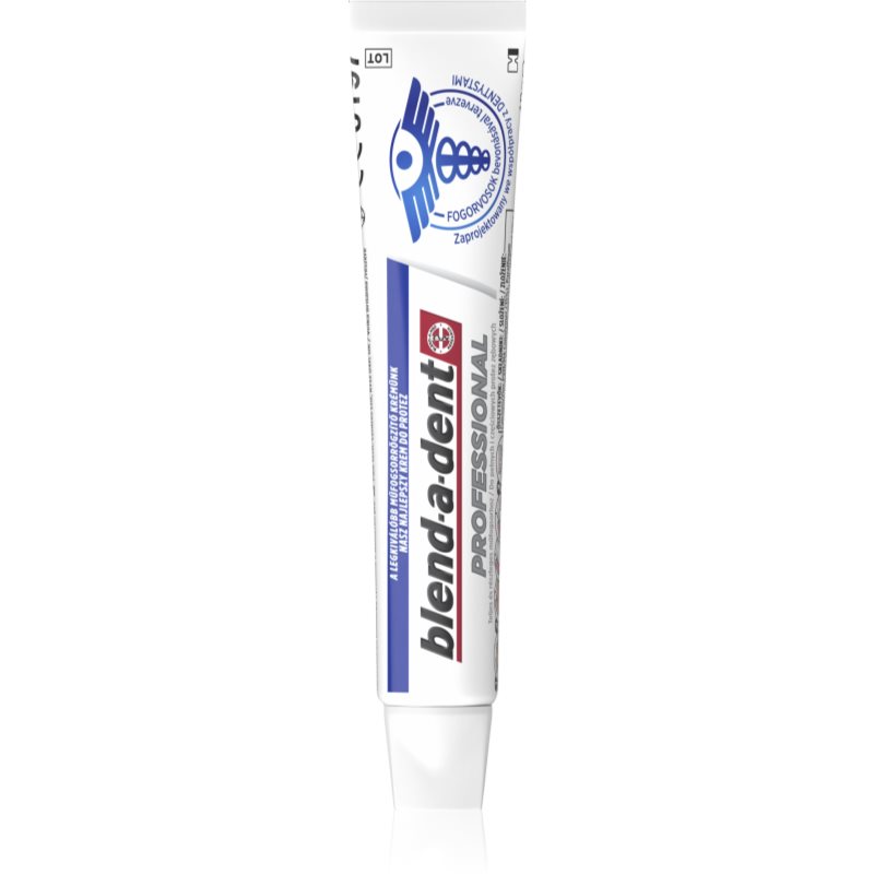 Blend-a-dent Professional лепило крем за зъбни протези с екстра силна фиксация 40 гр.