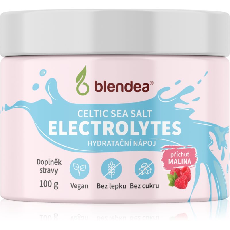 Blendea Celtic Sea Salt Electrolytes športový nápoj s elektrolytmi príchuť Raspberry 100 g