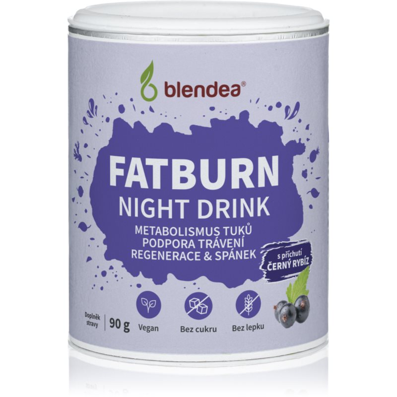 Blendea Fatburn Night Drink černý rybíz 90g koupíte na Notino.cz