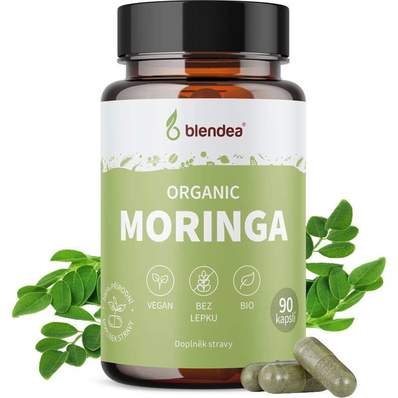 Blendea Organic Moringa kapsle pro udržení normální hladiny cukru v krvi 90 cps koupíte na Notino.cz
