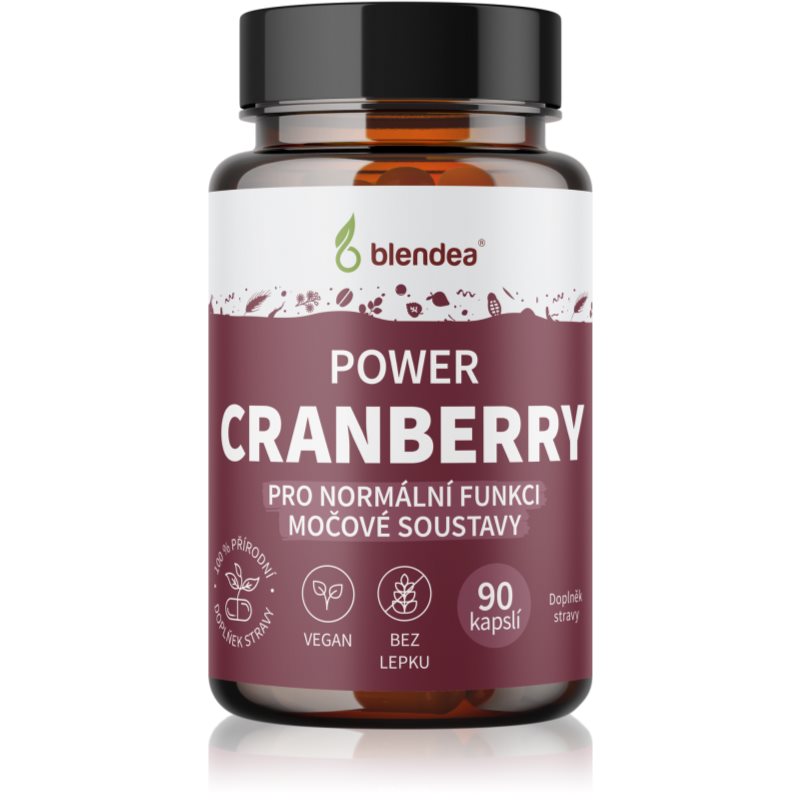 Blendea Power Cranberry kapsuly pre zdravie močových ciest 90 cps