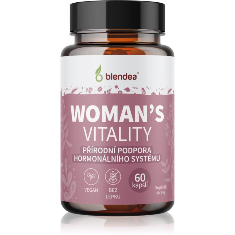 Blendea Woman’s Vitality kapsle na podporu hormonální rovnováhy 60 cps