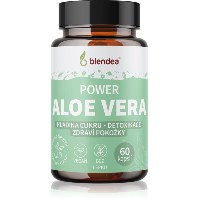 Blendea Aloe Vera kapsle pro udržení normální hladiny cukru v krvi 60 cps