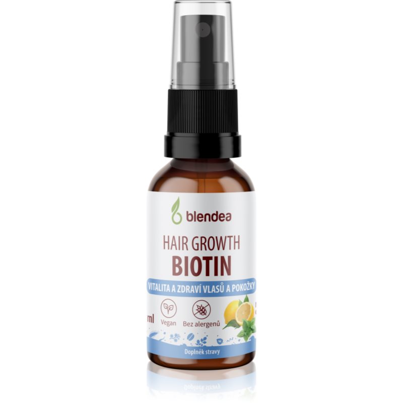 Blendea Hair Growth Biotin sprej pro zdravý růst vlasů od kořínků 10 ml
