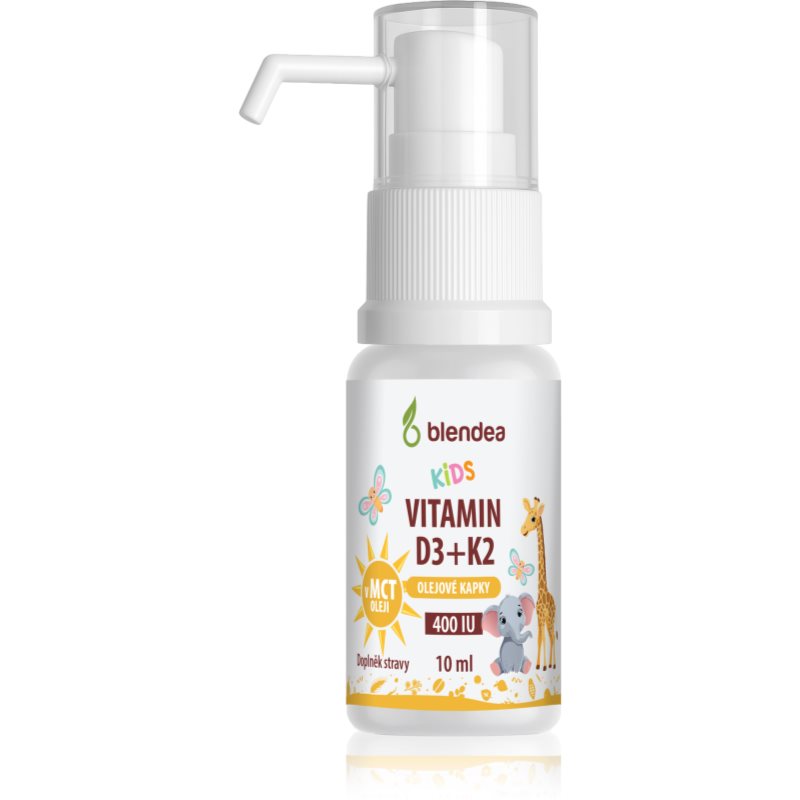 Blendea Vitamin D3 + K2 kids kapky pro podporu imunitního systému pro děti 10 ml