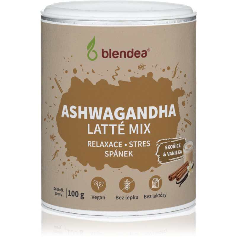 Blendea Ashwagandha Latte Mix nápoj pro duševní pohodu 100 g